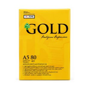 کاغذ A5 گلد 80 گرم بسته 500 برگی
