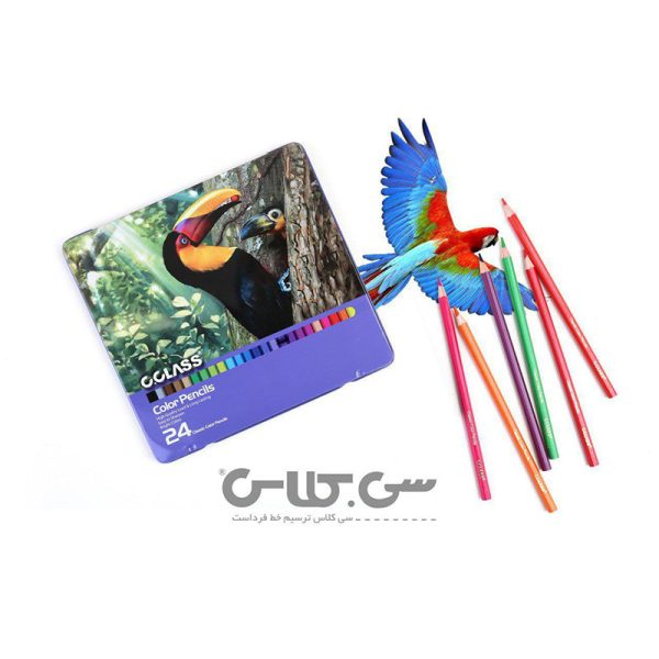 مداد رنگی سی کلاس24