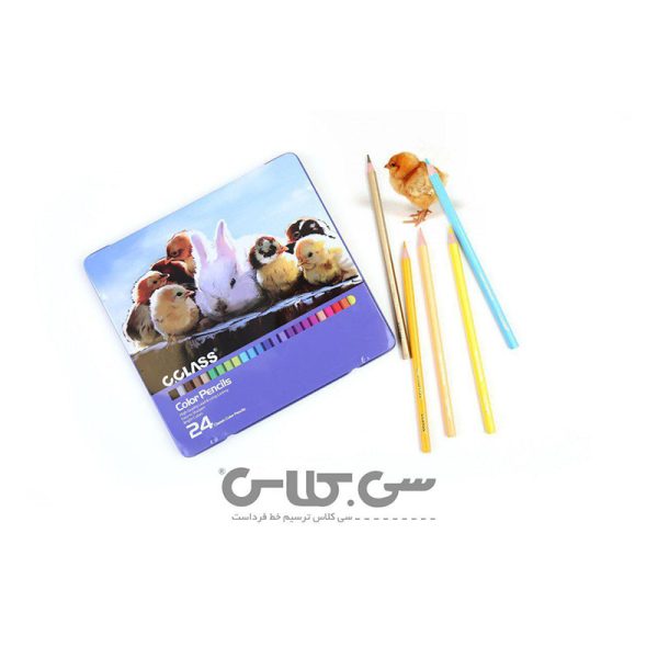 مداد رنگی سی کلاس24