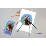 مداد رنگی های 12 رنگ سی کلاس با جعبه فلزی