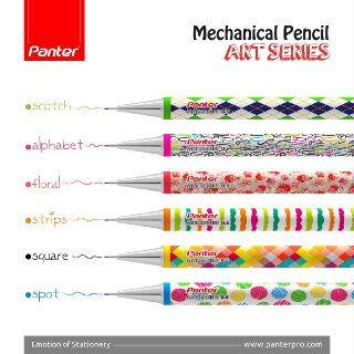 مداد مکانیکی panter art series