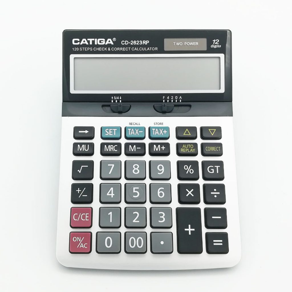 ماشین حساب کاتیگا مدل CD-2623-12RP