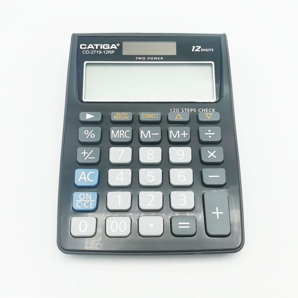 ماشین حساب کاتیگا مدل CD-2719-12RP