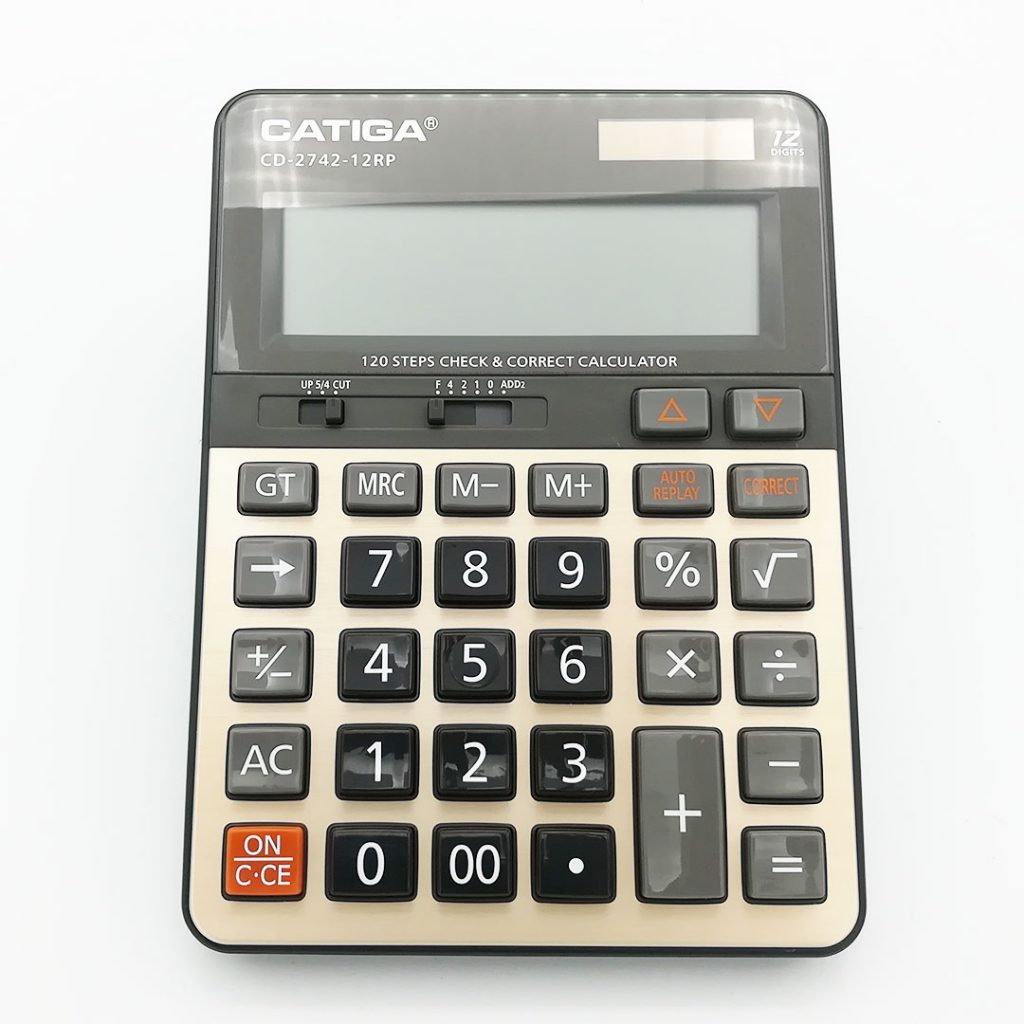 ماشین حساب کاتیگا مدل CD-2742-12RP