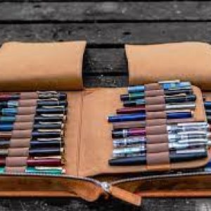نقد و بررسی کیف قلم زیپ دار Galen Leather Co - 40