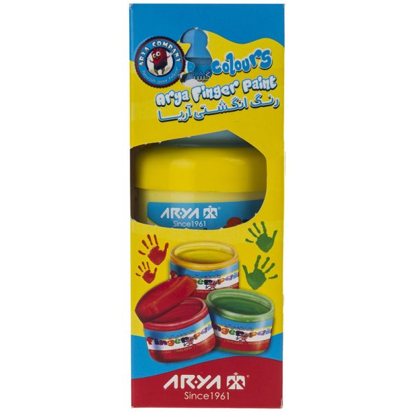 رنگ انگشتی 3 رنگ آریا کد 7016 رنگ انگشتی 3 رنگ آریا کد 7016