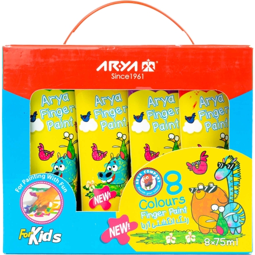 رنگ انگشتی 8 رنگ تیوپی آریا کد 7014 رنگ انگشتی 8 رنگ تیوپی آریا کد 7014