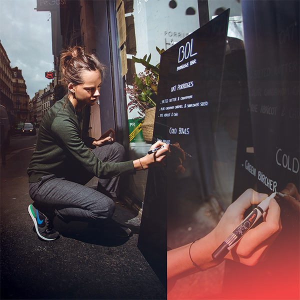 ماژیک گچی یونی بال قطر 5 میل