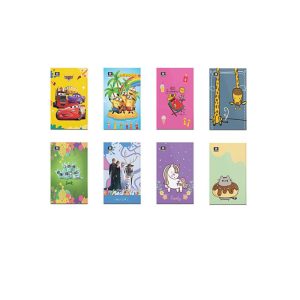 دفتر نقاشی 50 برگ ته چسب آفاق کد 6 کارتن 130 عددی