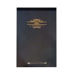 دفتر طراحی مشکی کلیپس Clips کد 05