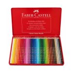 مداد رنگی 36 رنگ فابر کاستل Classic Colour جعبه فلزی